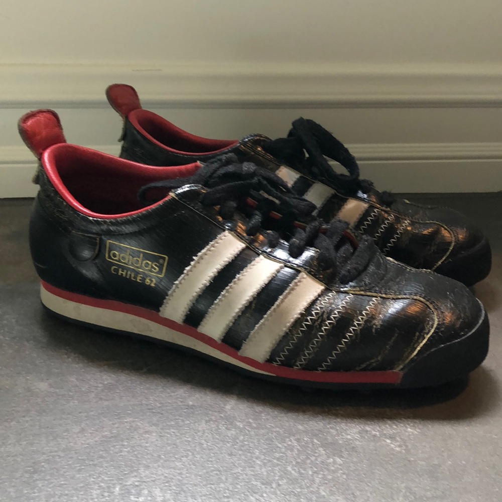 adidas Chile 62 Black White Red Women’s Sneakers